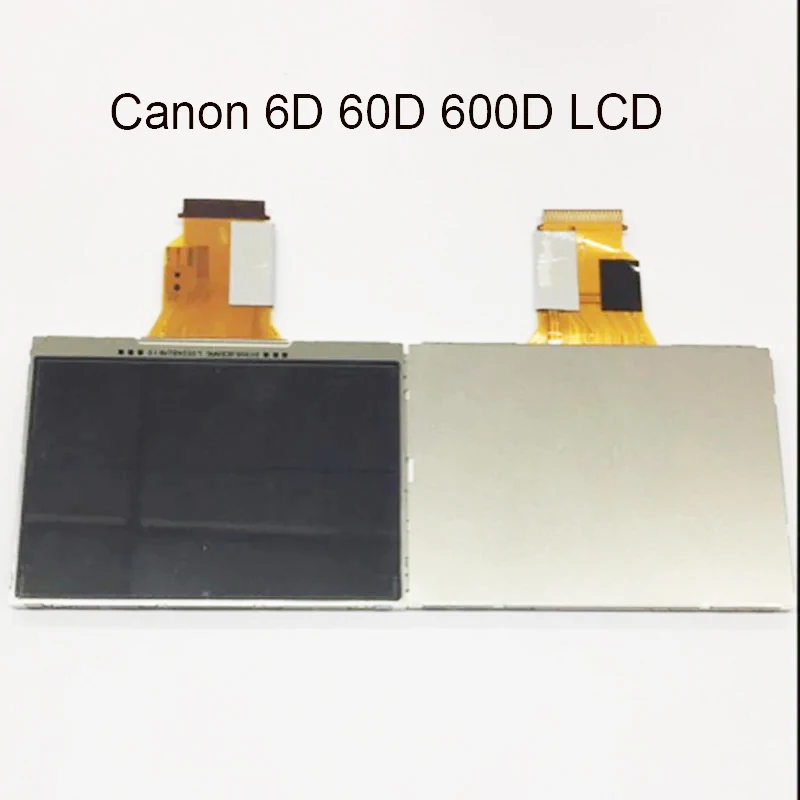 キヤノンカメラ用バックライト付き液晶画面,600d 60d 6d用スペアパーツ