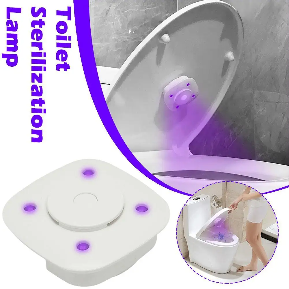 

Portable toilet Germicidal lamp USB LED Colors Rechargeble Waterproof for Tiolet Bowl WC Luminaria Lamp For Bathroom Washroom