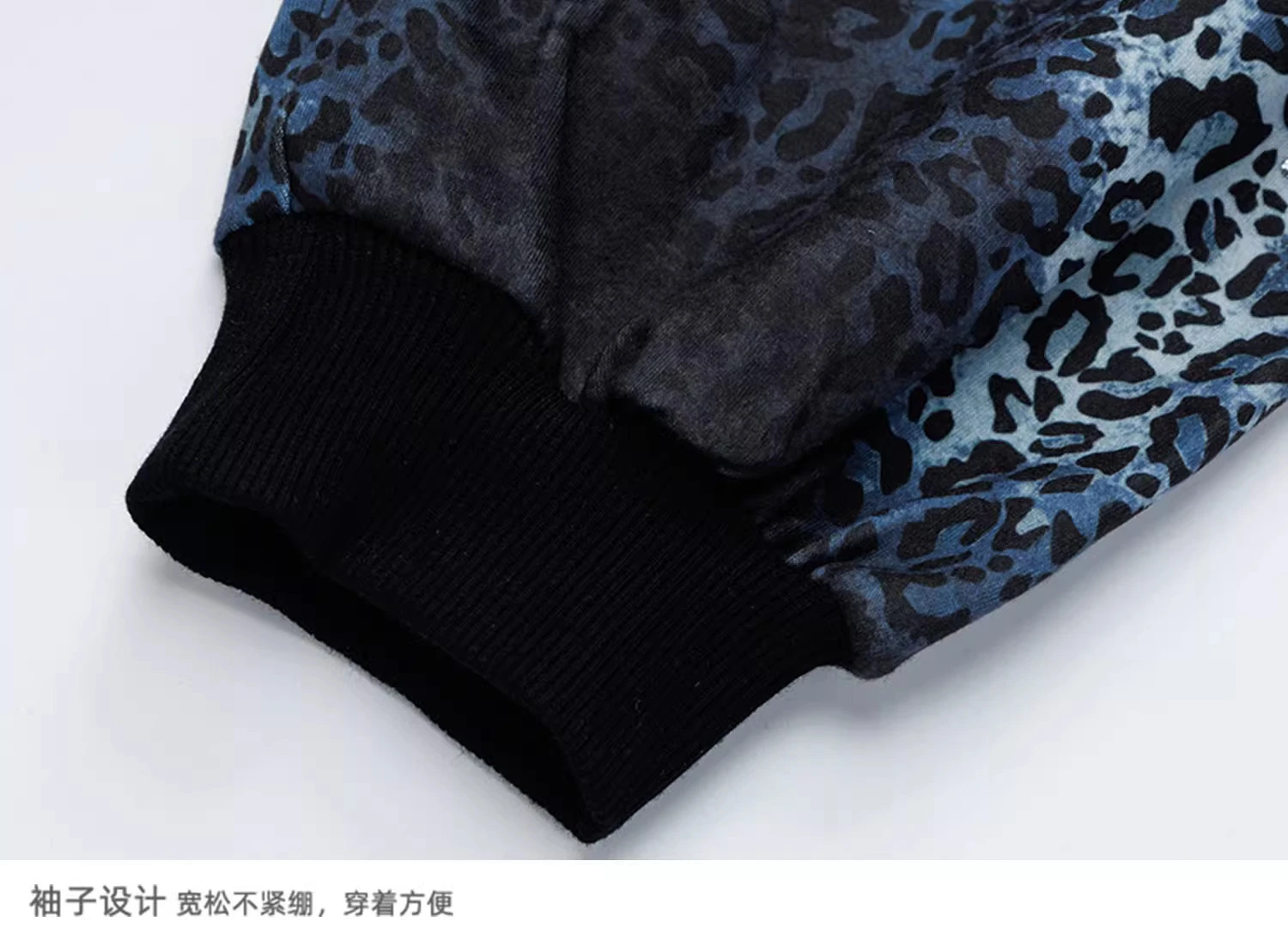 Men Women 2025 Autumn New Trendy Versatile Jackets Retro Star Rhinestone Leopard Print Stylish Hooded Zipper Sweatshirts Coats