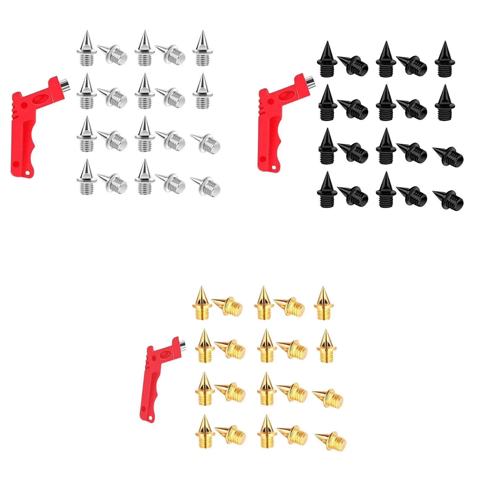 20x clavos para zapatos de pista, repuesto resistente para práctica de carrera corta al aire libre