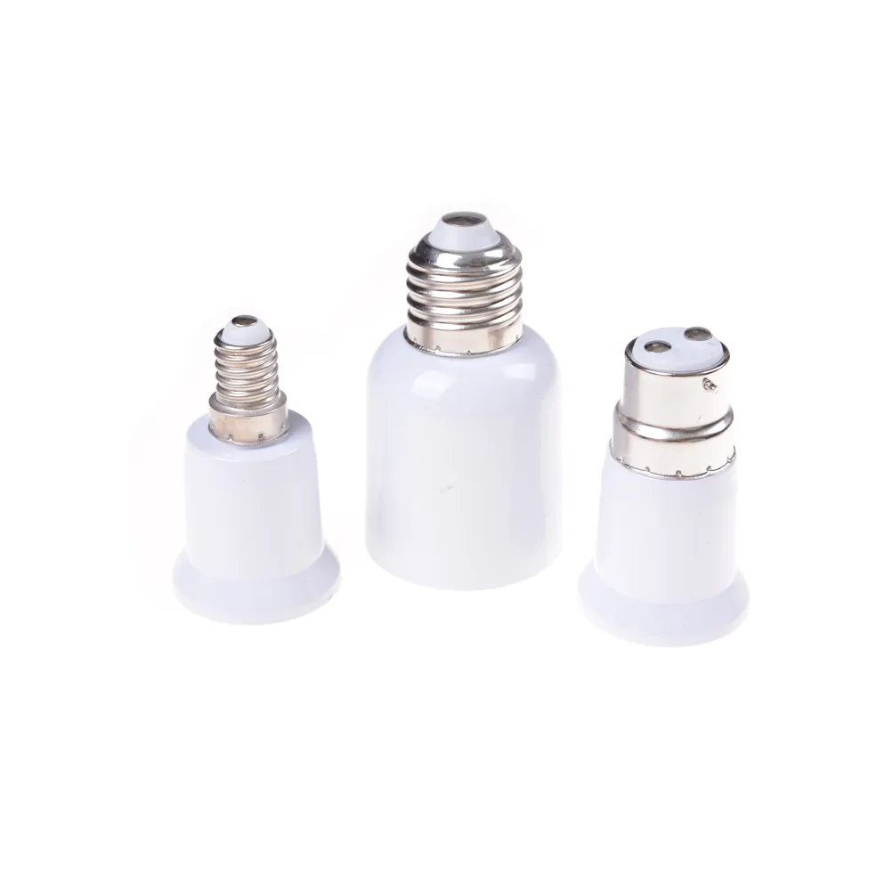 GU10/E27/E14/E40/B22 Bulb Adapter Lamp Extender Socket Converter Shop Light Holder Lighting Accessories