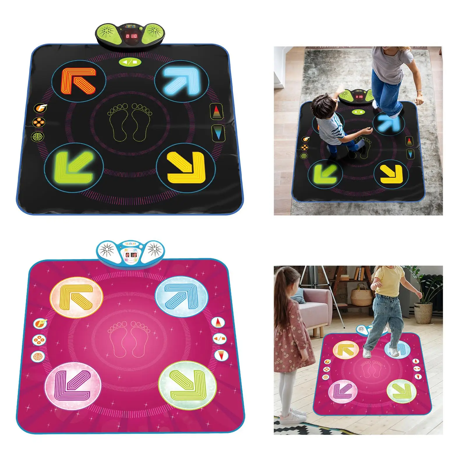 Dance Mat for Kids Dance Game Mat Lightweight with Music Musical Dancing