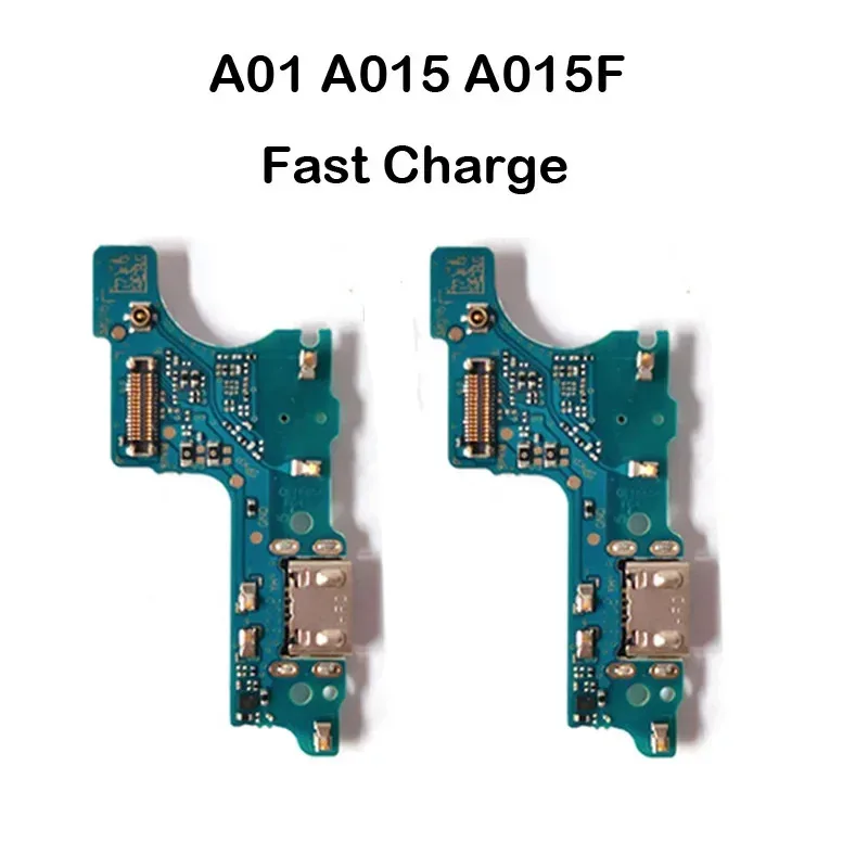 

A015 Charging Board For Samsung A01 Micro USB Charger Port Connector Flex Cable A015f Mic Microphone Flexcable