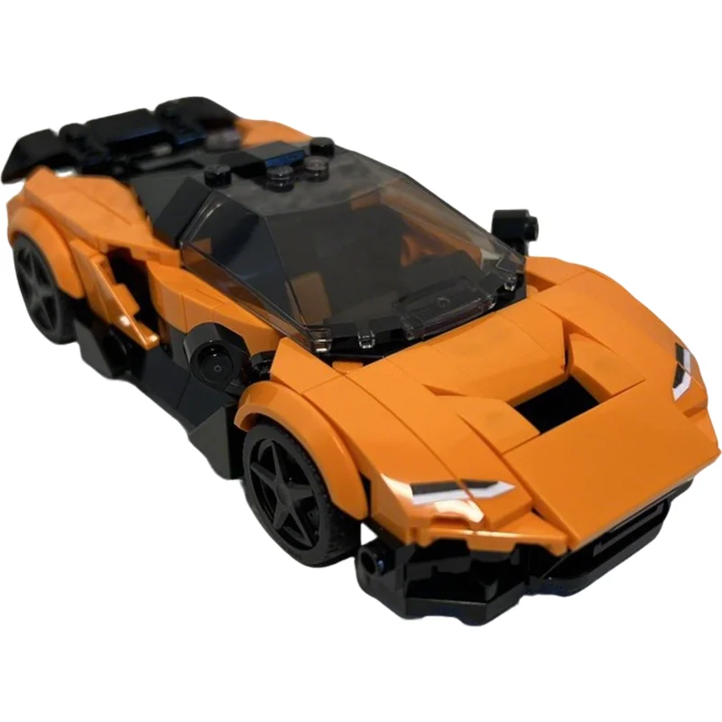 342개 MOC 맥라렌스드 올드 디자인 시티 챔피언스 모델 블록 조립 크리스마스 선물 아이디어 장난감 교육용 브릭