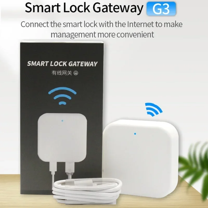 ttlock hub wifi gateway para fechadura de porta inteligente ttlock app controle remoto desbloquear bluetooth compativel para conversor wi fi rj45 g3 01