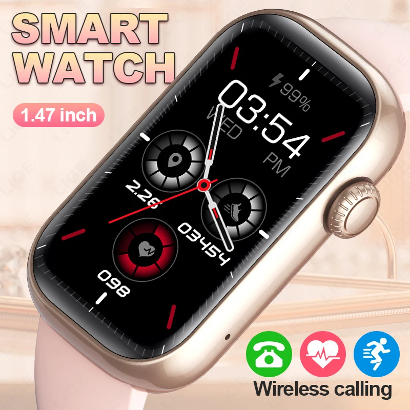

For Android IOS Smart Bracelet Women Smartwatch Men Heart Rate Blood Oxygen Waterproof Sport Smart Band Watch For Ladies 2026