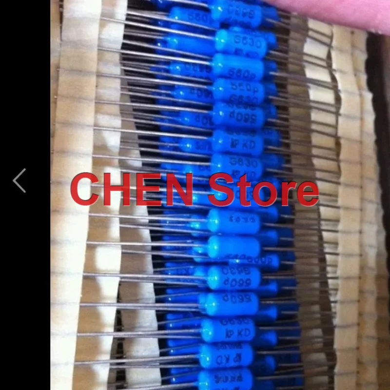 

20PCS/lot original BC VISHAY KP464 560PF 630V 2% PH 561 Tin film tin foil guitar axial capacitor free shipping