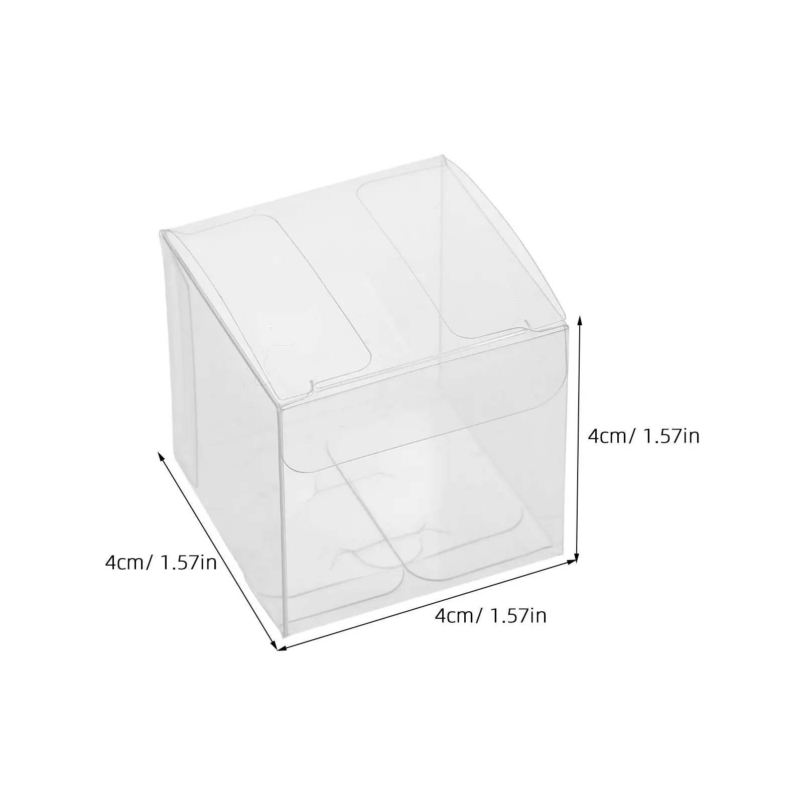 5Pcs Clear Golf Ball Display Case Transparent Portable Organizer Crystal Ball Holder Storage Box Dustproof Golf Bag Organizer view 6