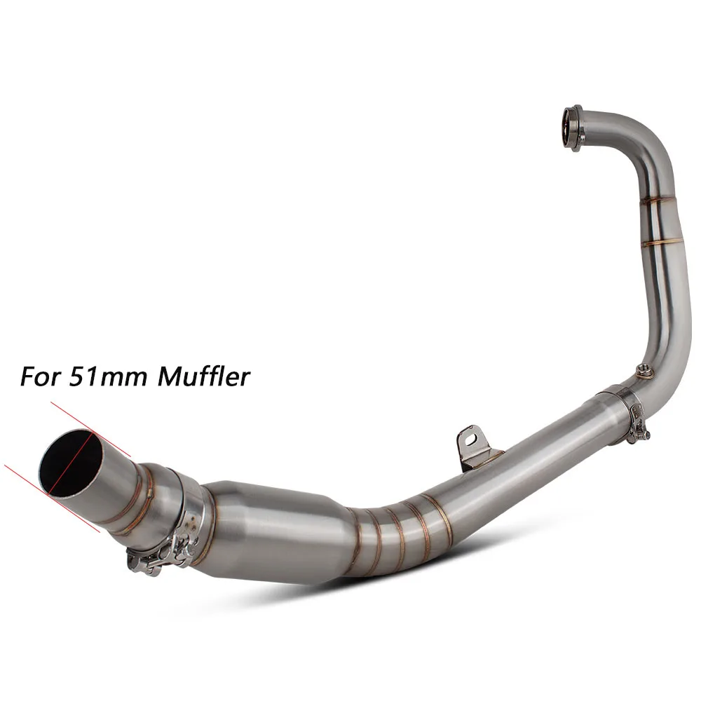 450Rally Exhaust Header pipe Escape Kit For Kove 450Rally 450-rally Motorcycle Exhaust Manifold Compatible with Original Muffler