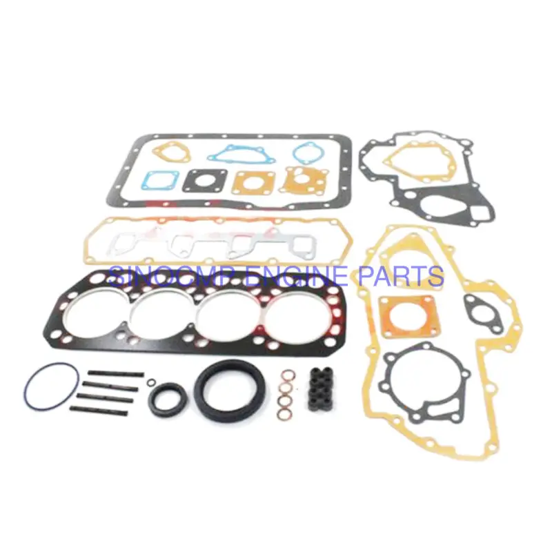 1Set Full Gasket Kit For for Mitsubishi K4M Engine Hanix M40 Crawler Excavator Digger Professional Replacement Parts