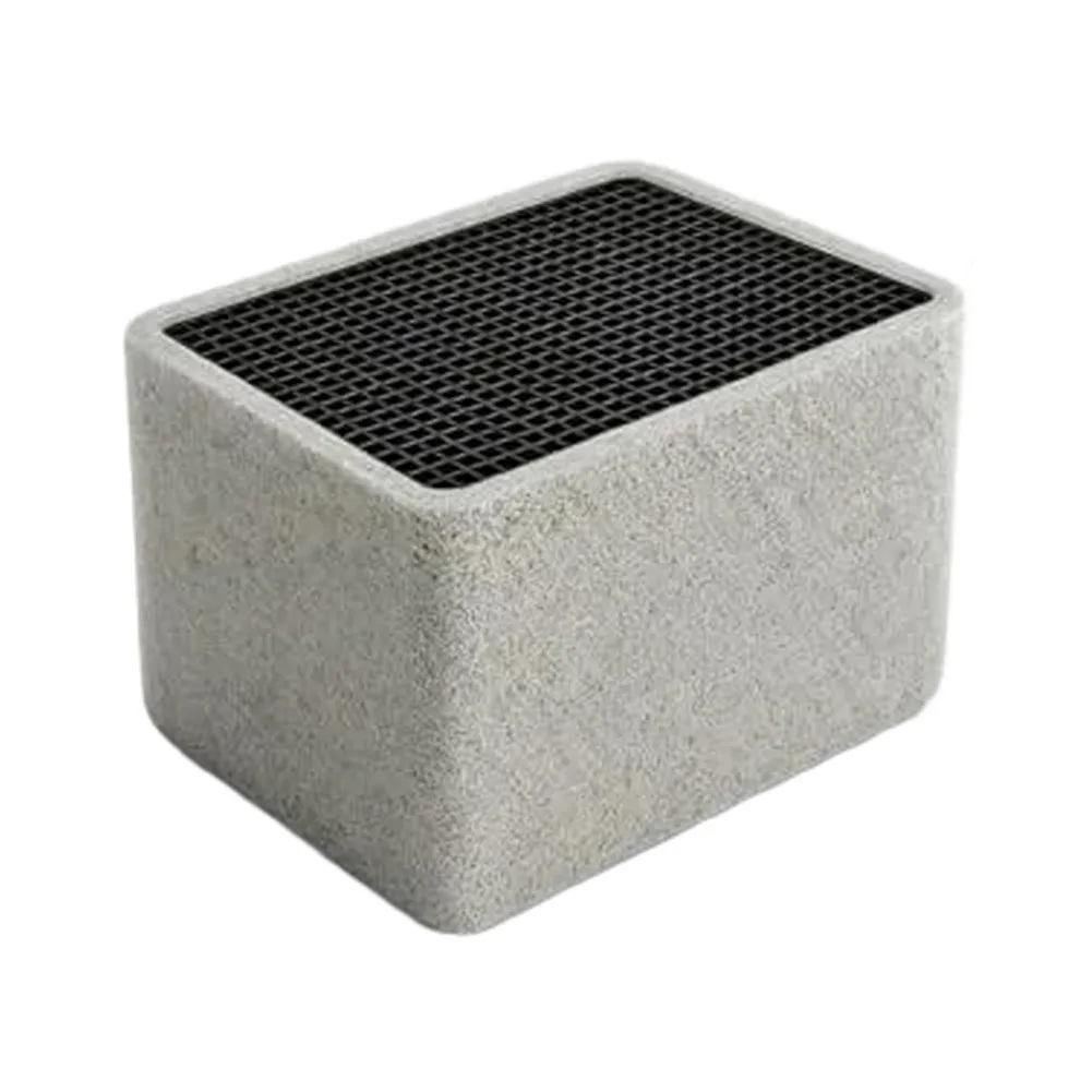 Air Purification Grade Earthenware For Honeycomb Substrate for Activated Carbon Filters With Uniform Cell Distribution