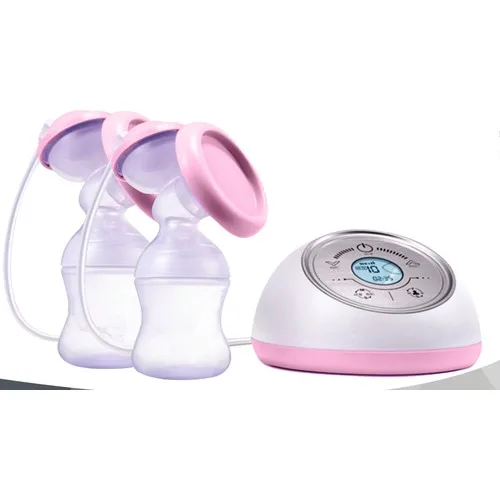 Double Pump Electric Breast Pump Duplex Touch Led Screen USB Rechargeable