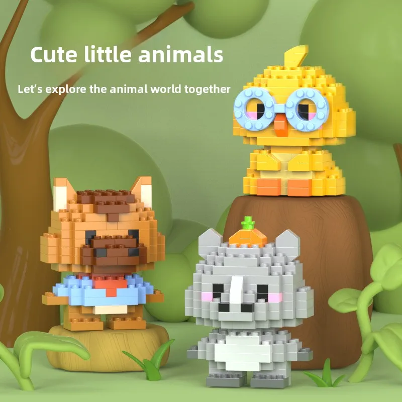 Cat Micro Diamond Small Particles Assembled Building Blocks