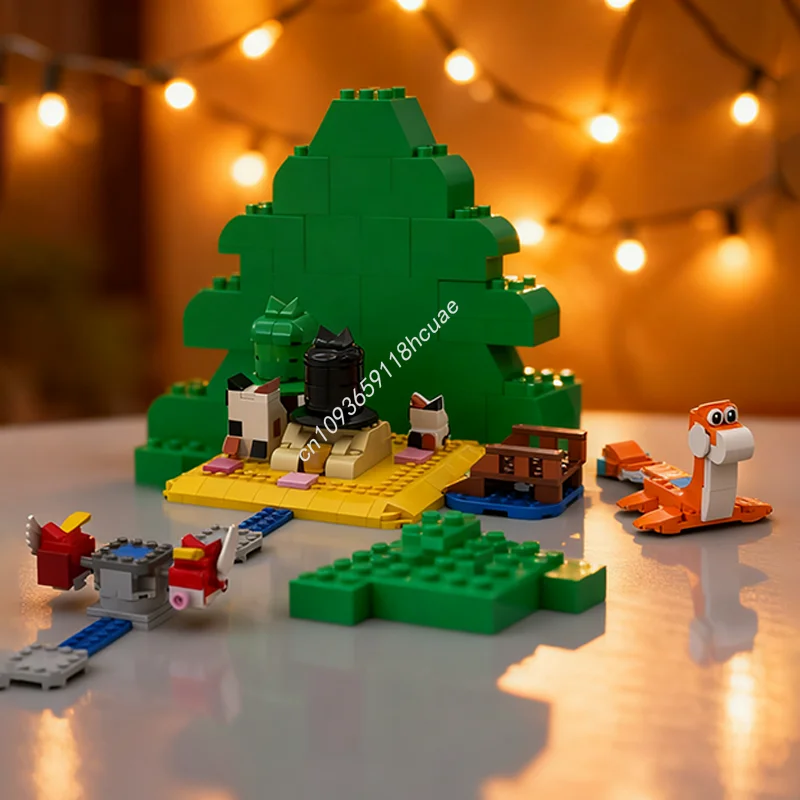 312 قطعة MOC ماريوسيد العربة S ليكسايد جيجا جرس نموذج اللبنات العمارة لتقوم بها بنفسك الإبداعية هدية الكريسماس لعبة تعليمية طفل #1