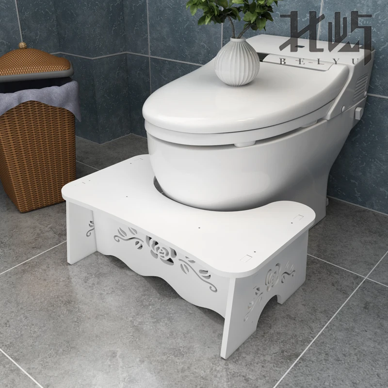 Toilet pad, footstool, child pad, footstool, elderly pad, toilet stool, white child, footstool