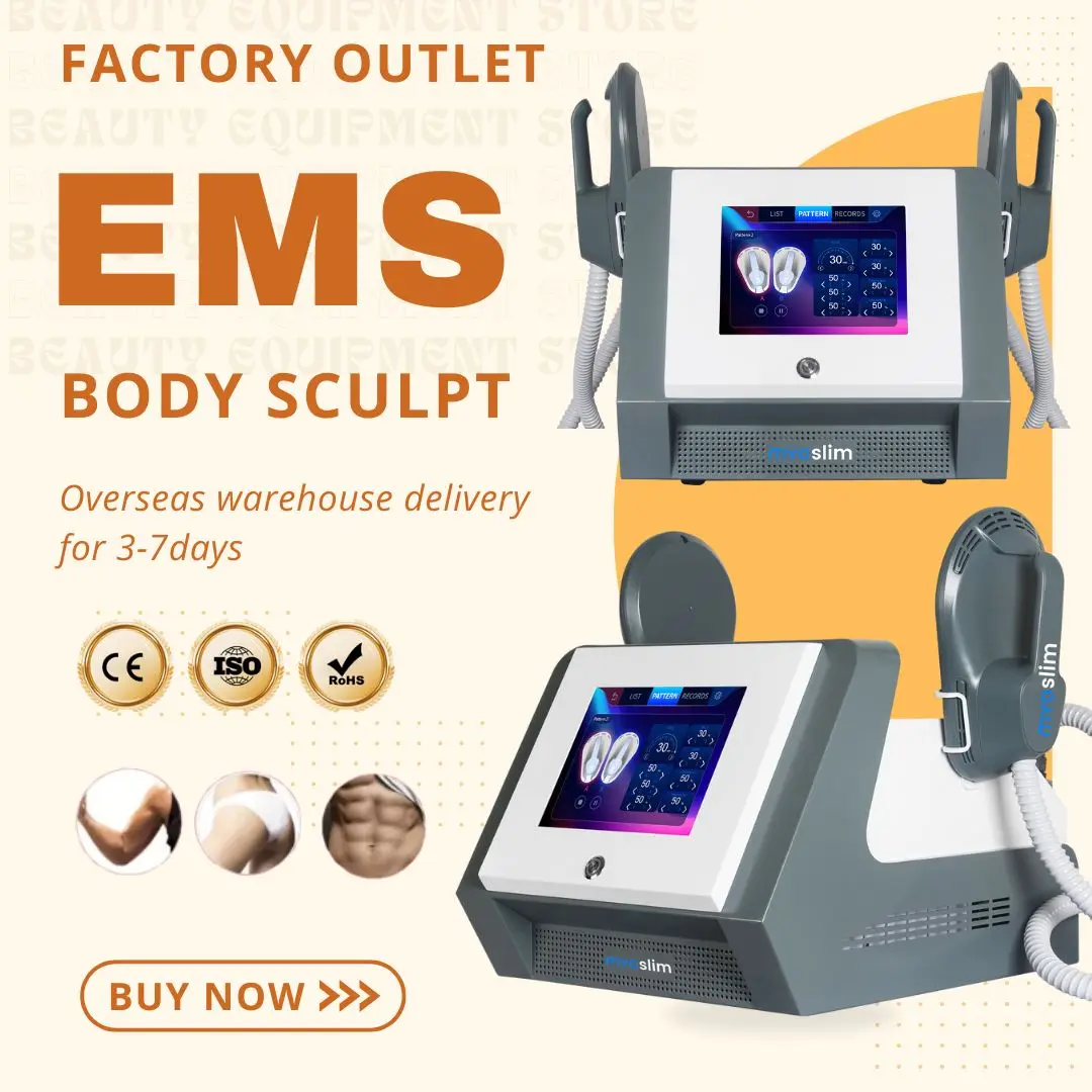 

EMS Удаление жира на теле 15Tesla RF Sculpt Машина для контурирования тела Стимуляция мышц Машина для тела