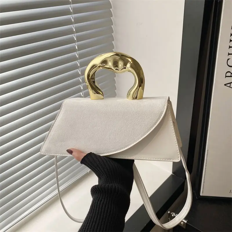 

Design Flip Style Hand-held 2026 New Women's Bag High-end Personalized Fashion Single Shoulder Crossbody Small Square Bag