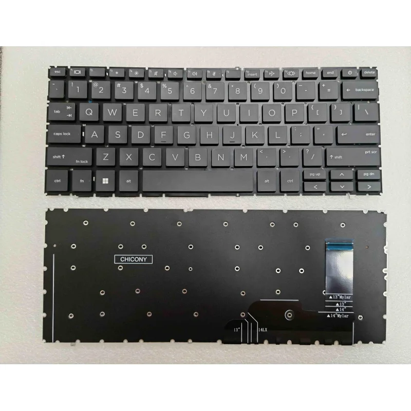 

Z New FOR HP ProBook 440 G9 445 G9 Series Laptop Keyboard US Black No Backlit