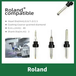 Dental Lab Wet milling burs For Roland DWX-42W Cad/Cam Machine Lithium Disilicate Crown Lithium Disilicate Milling Units