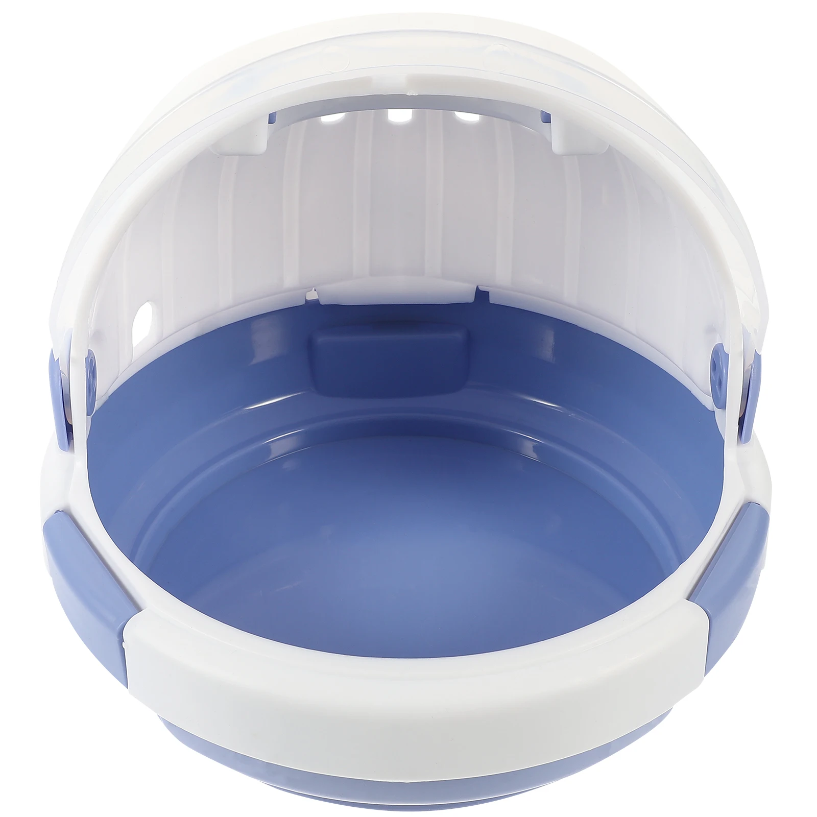 

Portable Hamster Cage Breathable Travel Case for Small Animals Outdoor Use Plastic Carrying Cage Transparent Design Pet House