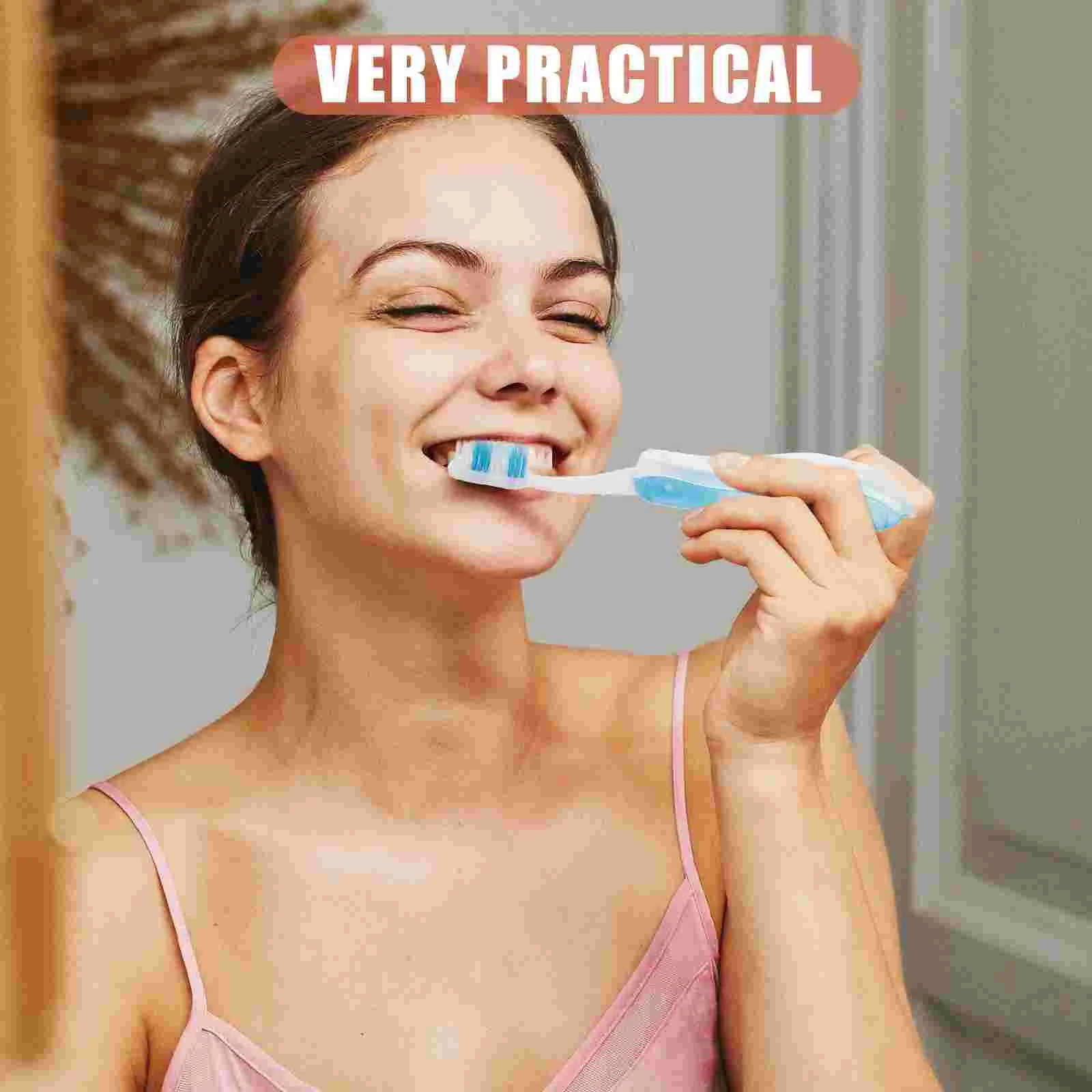 6Pcs Convenient Travel Toothbrushes Camping Toothbrushes Folding Teeth for Travel foldable toothbrush