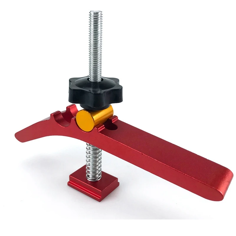 

Woodworking T-Track Hold Down Clamp Set Aluminum T-Slot Table Workbench Wood Fixture Jig Clamping Blocks Platen