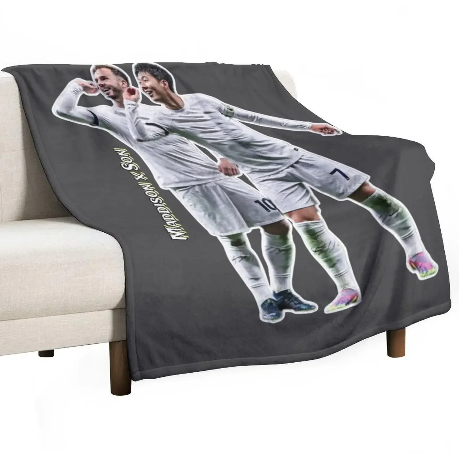 

Maddison x Son Spurs stars Throw Blanket halloween Moving blankets ands Large Blankets