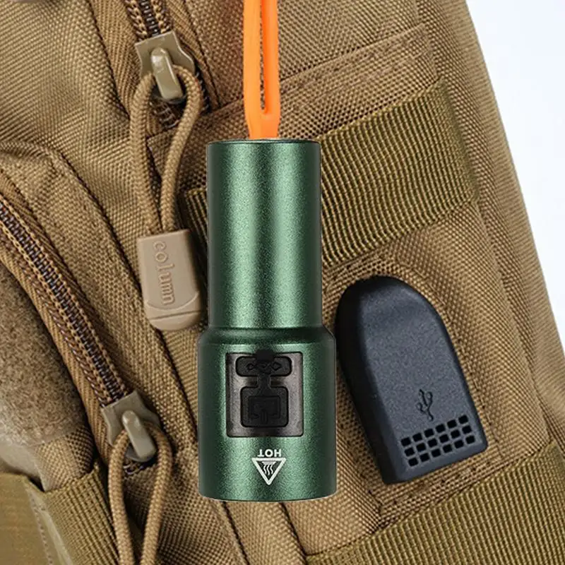 LED Flashlight Rechargeable Rechargeable Portable Flashlight Multi-functional Torch Magnetic Light For Night Running Stalls