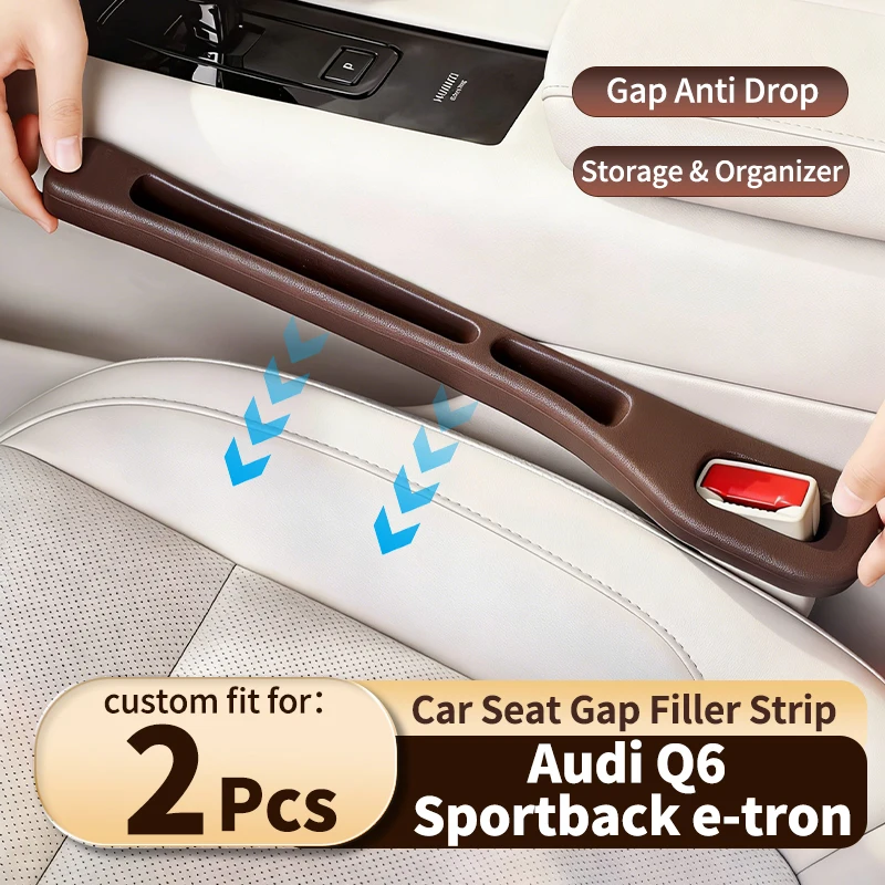 

Индивидуально разработанная для Audi Q6 Sportback e-tron простая однотонная полоса для заполнения зазора между сиденьями, защита от протечек и декоративное оформление салона автомобиля.