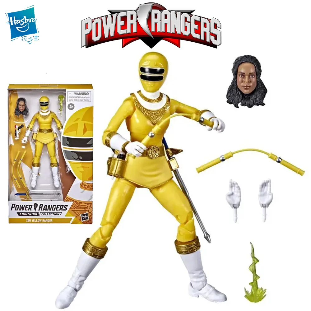 

Hasbro Power Rangers Lightning Collection Zeo Yellow Ranger 6-Inch Premium Children's Toy Gift Collection Toys