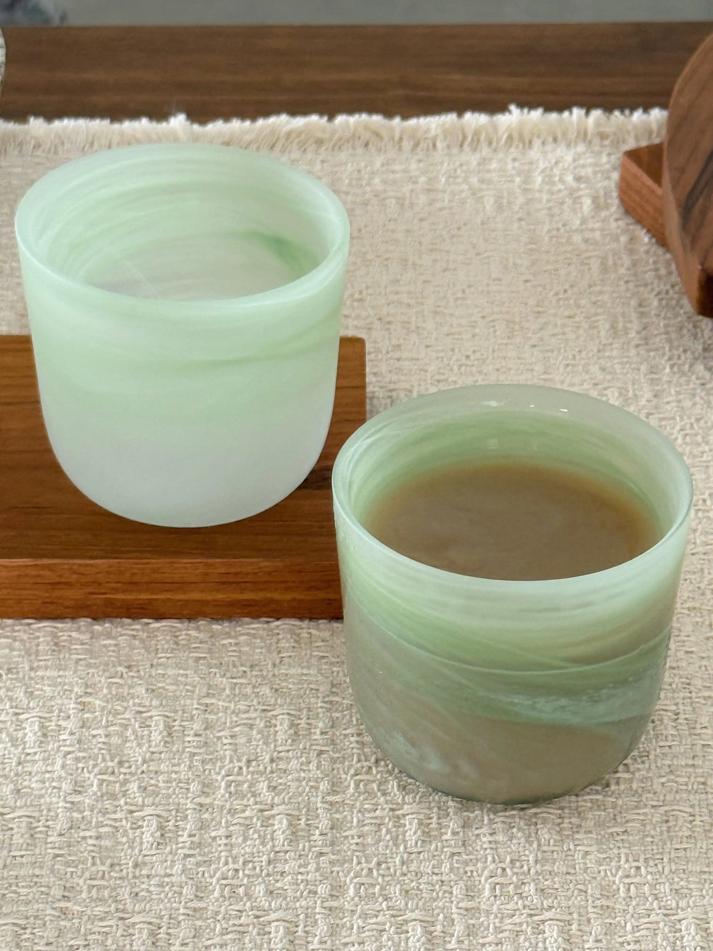 Colorful Misty Frosted Large Capacity Glass Cup, Coffee Tea Milk Water Mug, Latte Cup for Matcha & Iced Americano