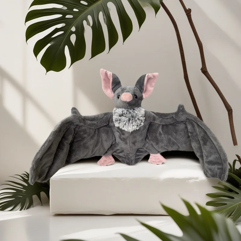

25cm Halloween Plushy Stuffed Bat Doll Plush Throw Pillow For Boys and Girls Christmas Halloween Decoration Holiday Gifts