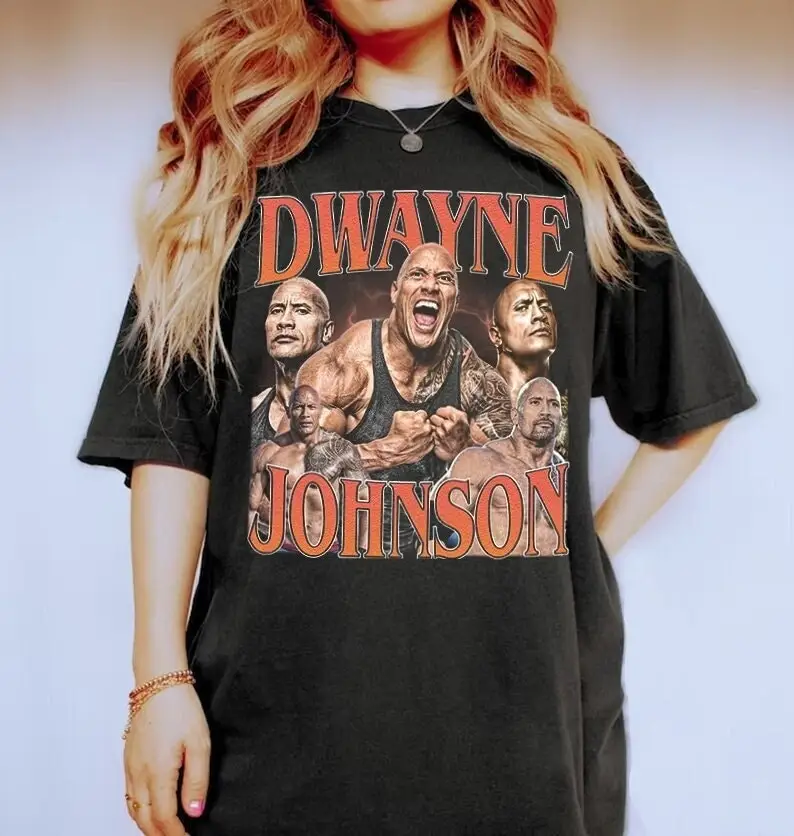 

Vintage Style The Rock Shirt, The Rock Wrestling T-Shirt, 90s Graphic Tee, Unisex Shirt For Woman And Man