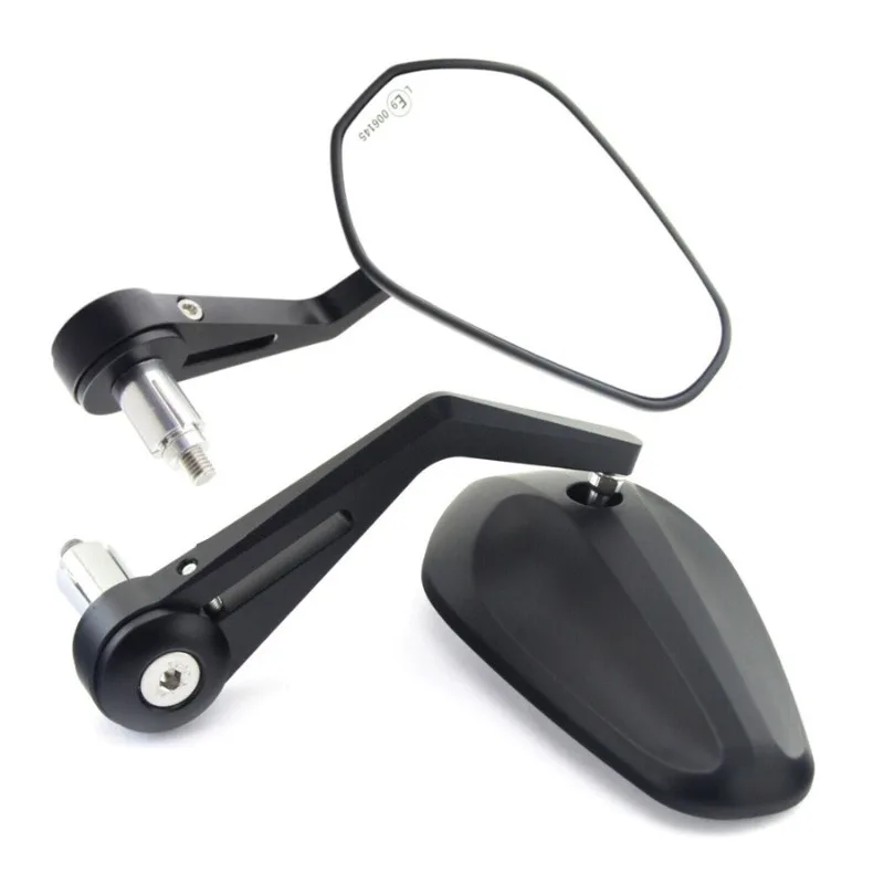 7/8" of 1" motorfiets scooter achteruitkijkspiegels stuureindspiegels voor Yamaha Kawasaki motoronderdelen - afbeelding 2