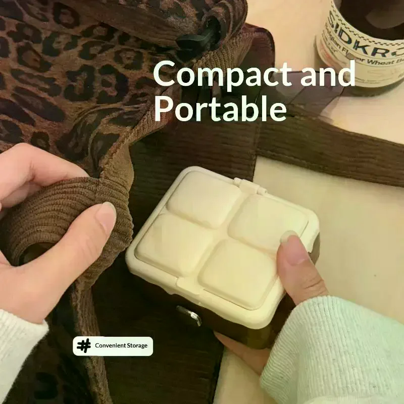 

Мини-двухслойная коробка для хранения шоколада с зеркалом, портативная коробка, серьги, ожерелья, кольца, ювелирные изделия, коробка для хранения различных предметов