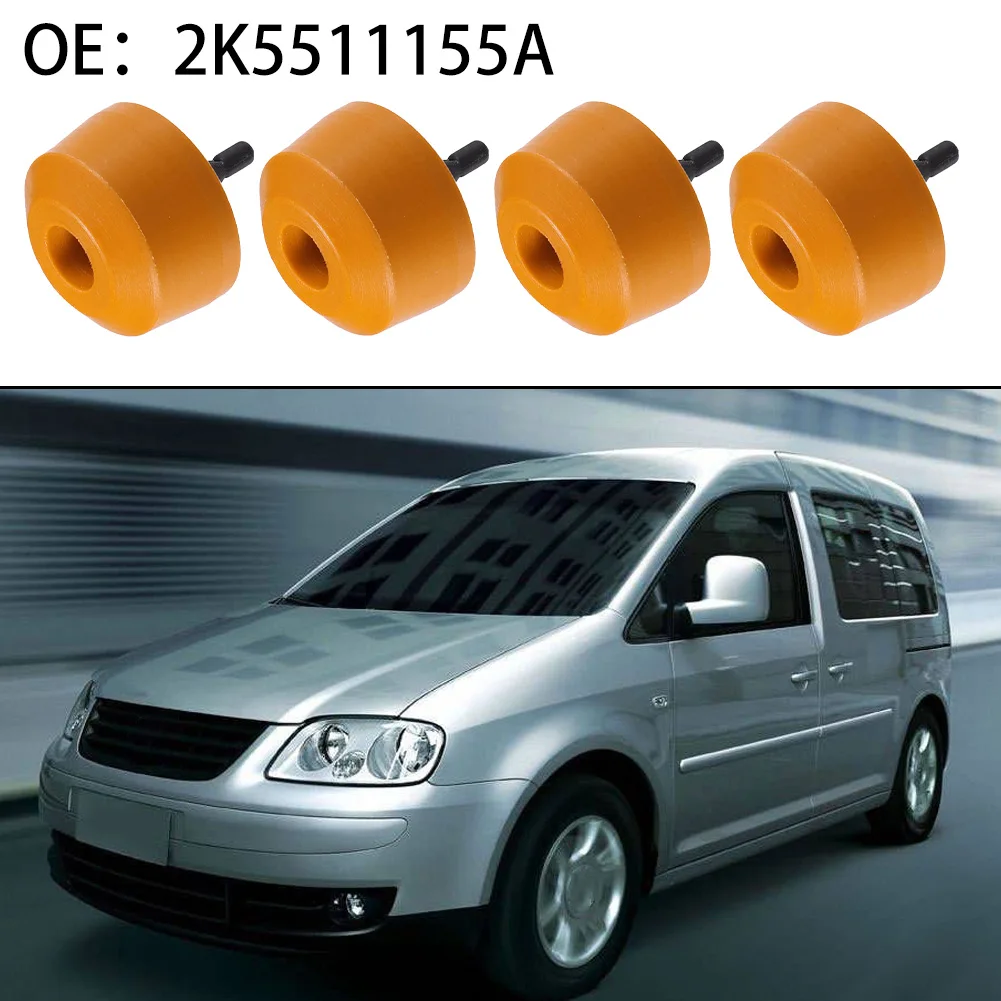 4pcs Car Spring Suspension Stopper Travel Limiter Absorber For 2004-2015 2K0511155A Plastic Spring Suspension Buffer