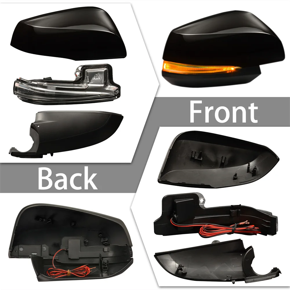 Led Mirror Cover Fit For Toyota Sienna 2021 2022 2023 2024 Exterior Auto Accessories