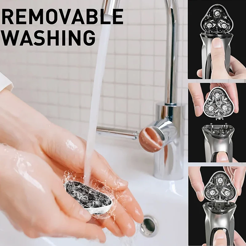 Бритва Мужская аккумуляторная с зарядкой от USB, 5 шт.