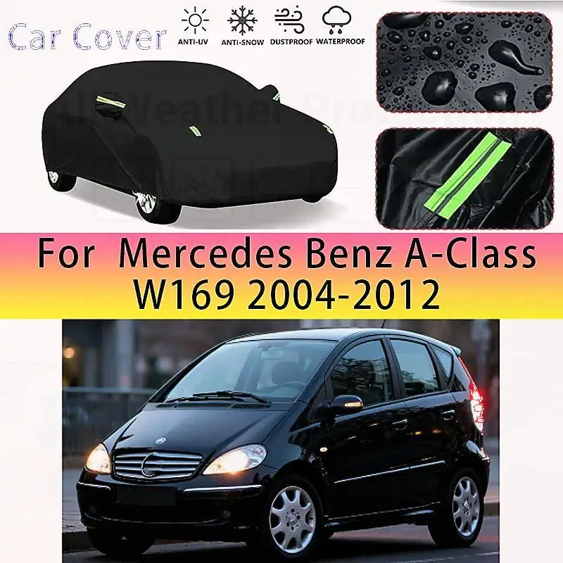 

For Full for Mercedes Benz A Class W169 2004 2012 Waterproof Dustproof Outdoor Protection Sunshade Car Covers