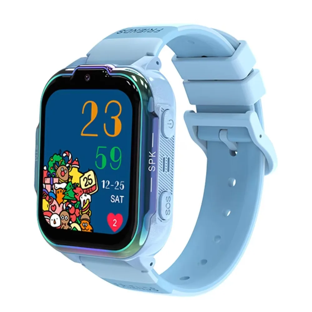 4G Children Smart Watch GPS Track Video Call Camera SOS Waterproof Display Location LBS Tracker Smart Watch Kids