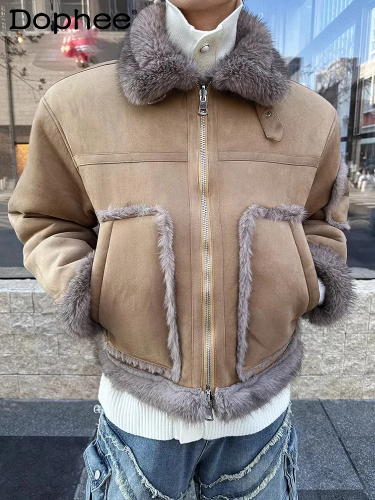 

Мужские зимние модные куртки 2025 года: Новые трендовые двусторонние парки с мехом, теплые, стильные, с длинными рукавами