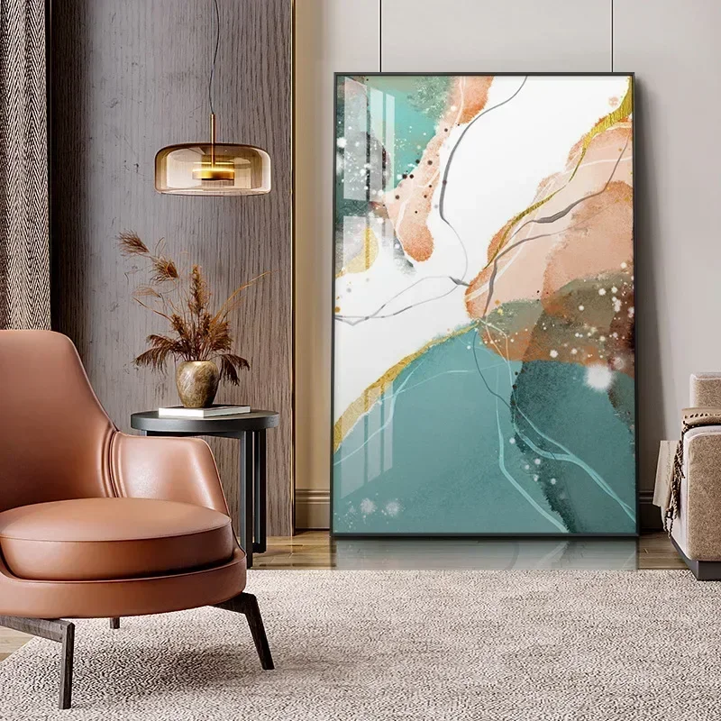 

7169333 Цифровая картина маслом, современная простая ручная роспись, цветная наполнитель, украшение для гостиной, живопись