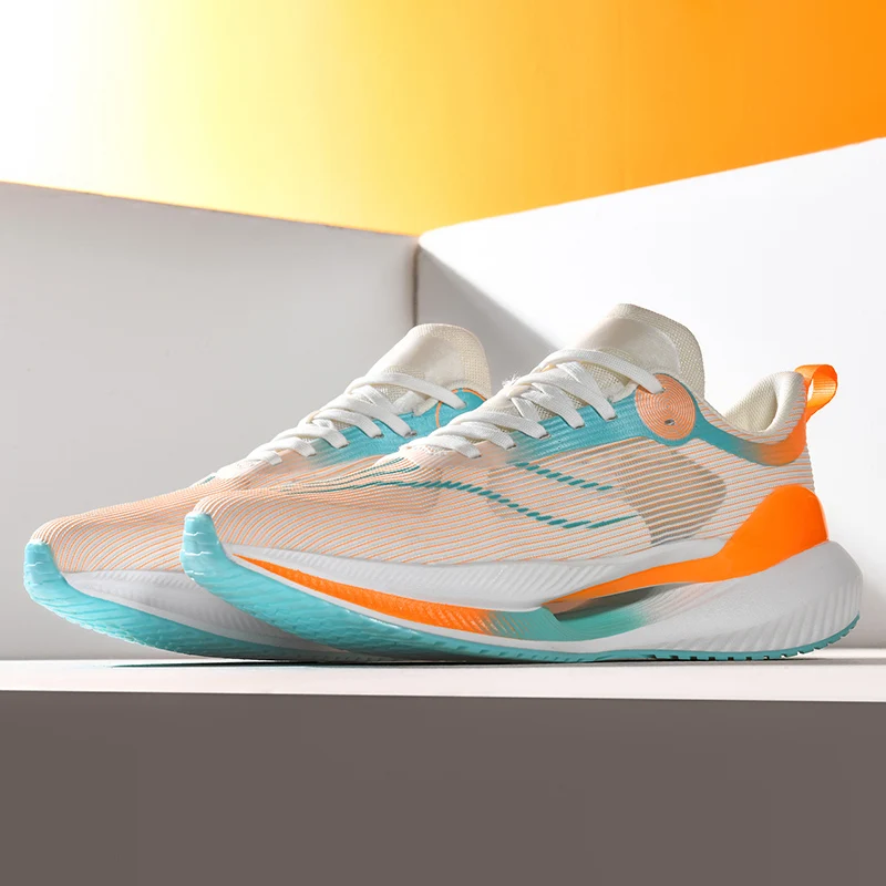 أحذية ركض عصرية ممتصة للصدمات للربيع والخريف، أحذية رياضية مريحة وقابلة للتنفس