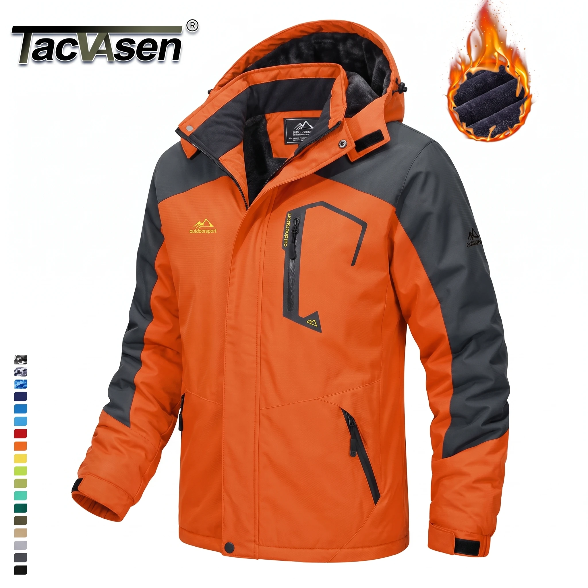 Orange Gray