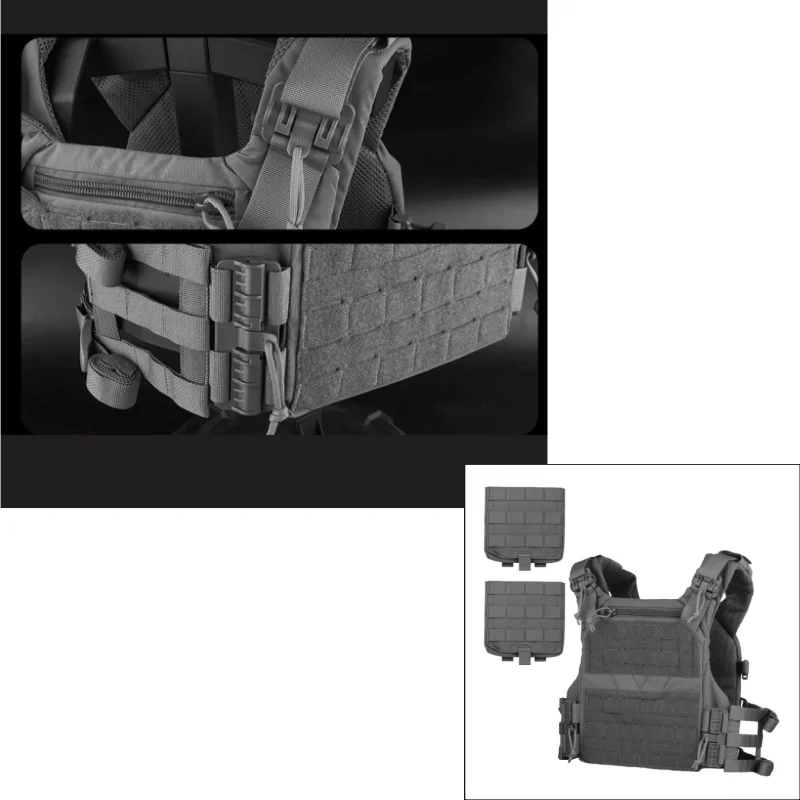 

K19 Full-Size Hunting Plate Carrier Vest | Adjustable MOLLE Compatible Vest | For Hunting Equipment Accessories