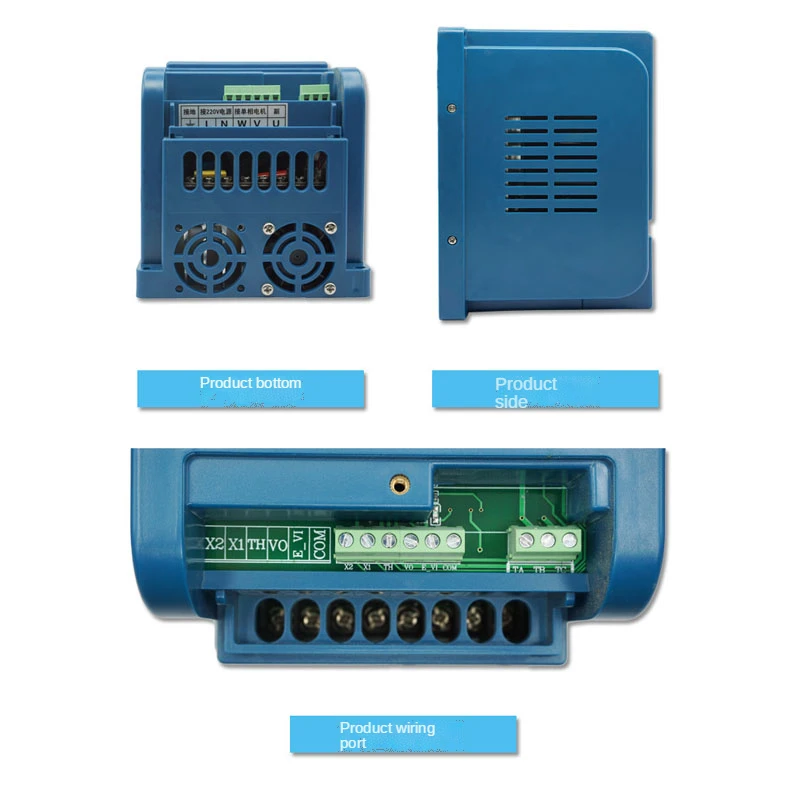 080808Useful Water Pump Constant Pressure Motor 1.5KW Special Frequency Converter Universal Single Or Three Phase El