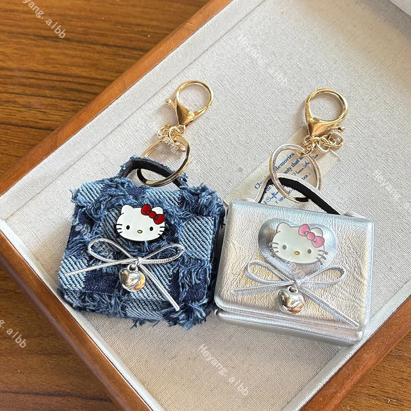 

New Luxury Creative Handbag Keyring Pendant Sweet Girl Heart-Shaped Earphone Case Accessory Unique Versatile Jewellery