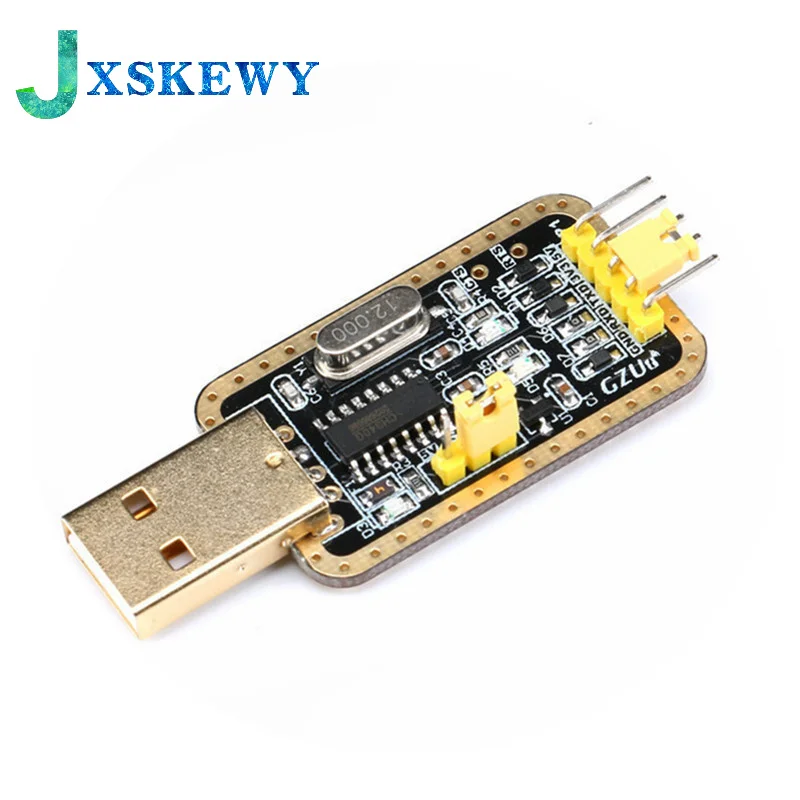 CH340G RS232 Update USB To TTL Converter Module UART Serial Port UFS-HWK STC Dowanloader Programmer Brush Upgrade small plate