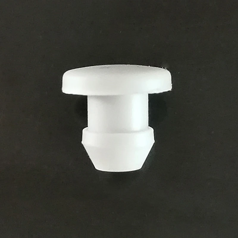 1-10PC 5.5mm-20mm White Silicone Rubber Cap Hole Plug Cover Rubber Stopper Sealing Plug Snap-on Gasket Blanking End Seal Stopper