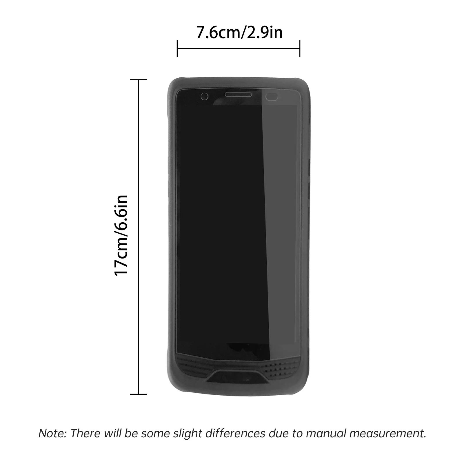 K55 Handheld Terminal PDA for Android 9.0 1D 2D Barcode Scanning 4G WiFi BT with 5.5 Inch Touchscreen for Supermarket Restaurant